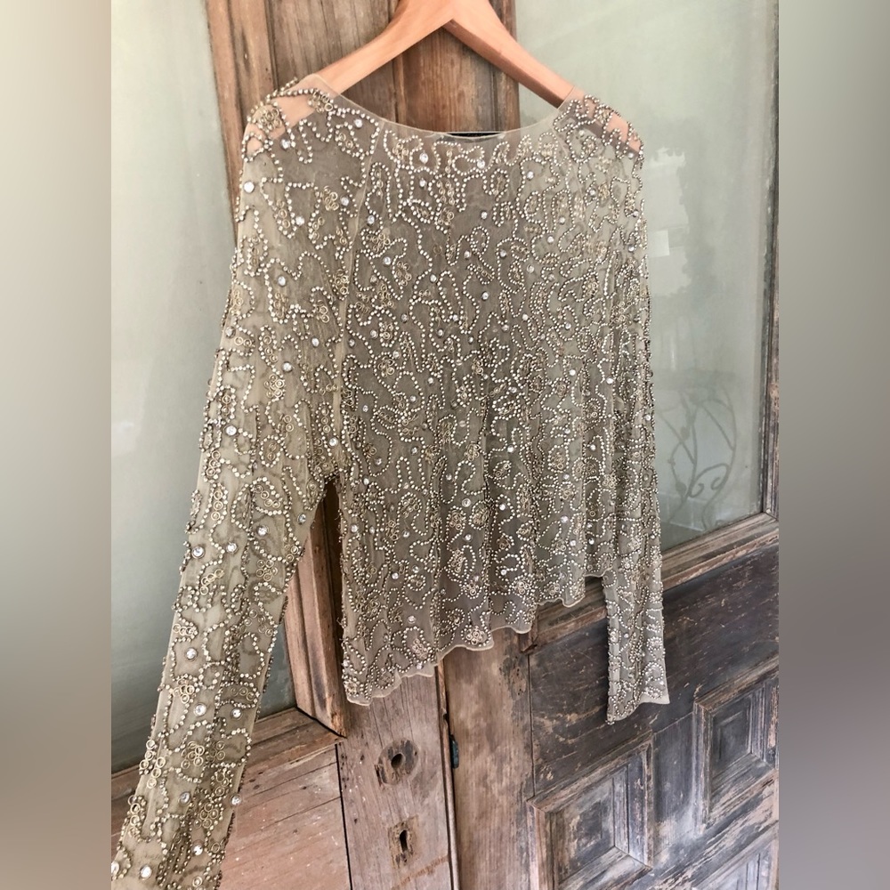 Mack and James Exquisite Jeweled Top